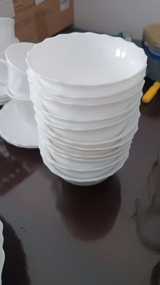 Vajilla de porcelana varias piezas