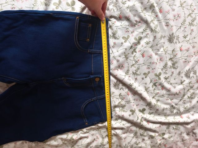 Vaqueros Mujer Talla 32 Azul