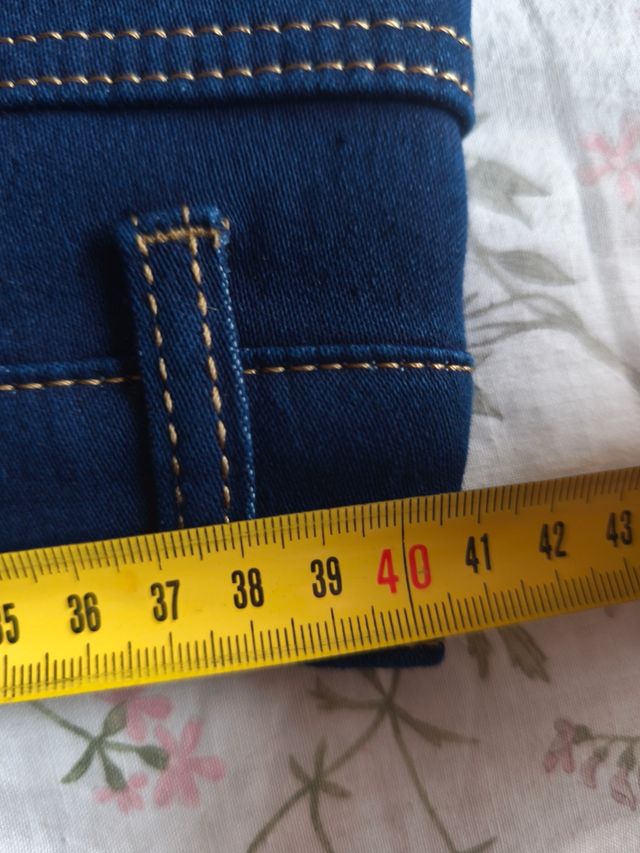 Vaqueros Mujer Talla 32 Azul