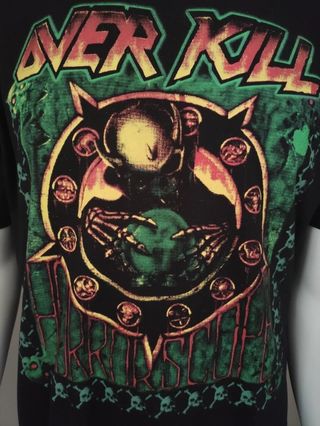 Overkill T Shirt Vintage 00s Thrash Metal Rare