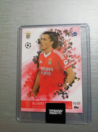 Álvaro Carreras rookie numerada