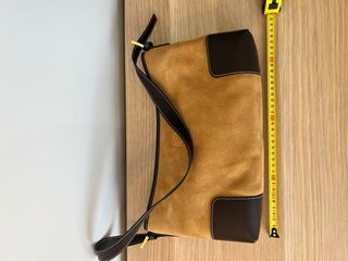 Bolso Loewe ante camel y piel marrón