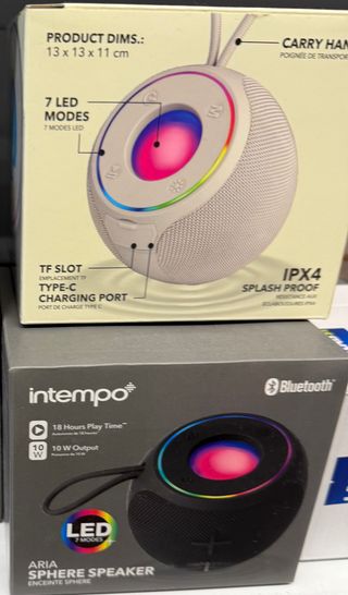 Altavoz Intempo Bluetooth LED