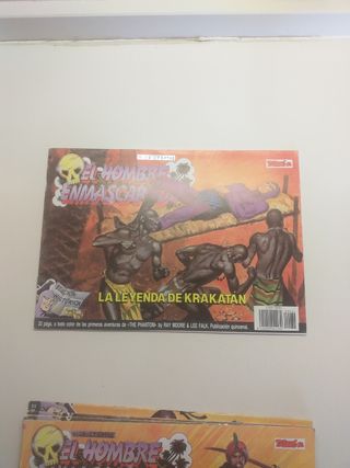 Cómics El Hombre Enmascarado,  años 80...