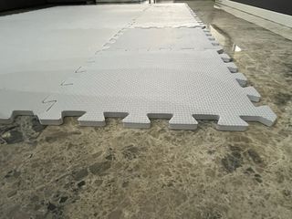 Alfombra Puzzle Infantil Gris