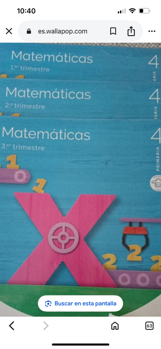 Matemática 4 primaria
