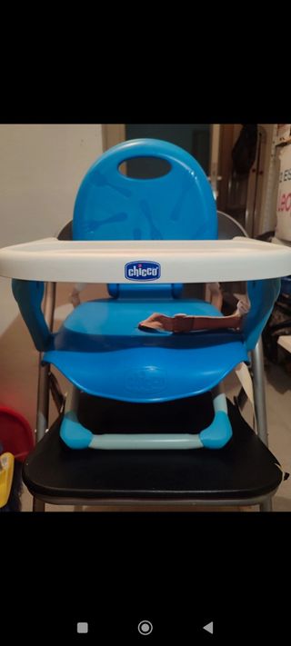 Trona Chicco elevador alzador azul