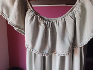 Mono verde T. M con volante - Cómodo y Chic 