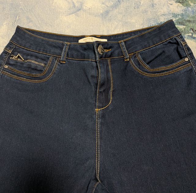 Vaqueros pitillo tiro alto Caché Caché talla 38