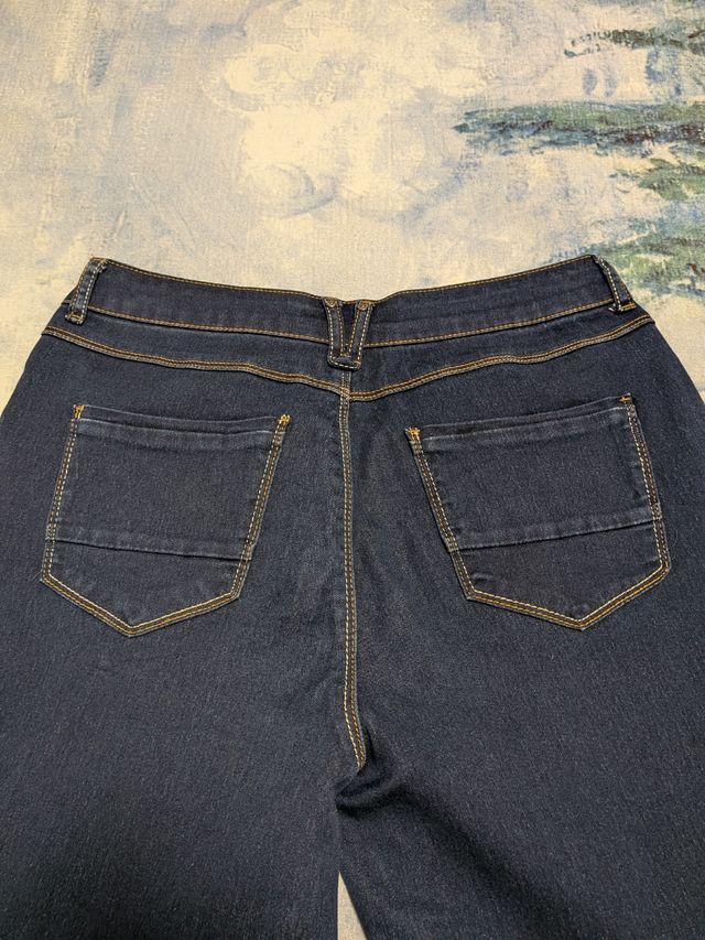 Vaqueros pitillo tiro alto Caché Caché talla 38