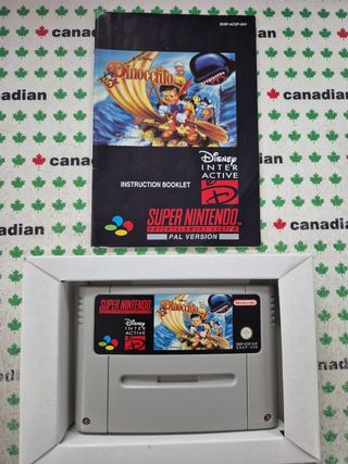 Pinocchio Snes
