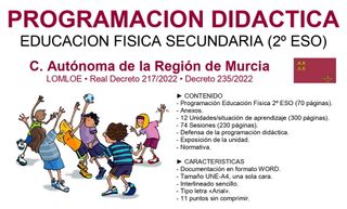 PROGRAMACION EDUCACION FISICA 2o ESO (MUR)