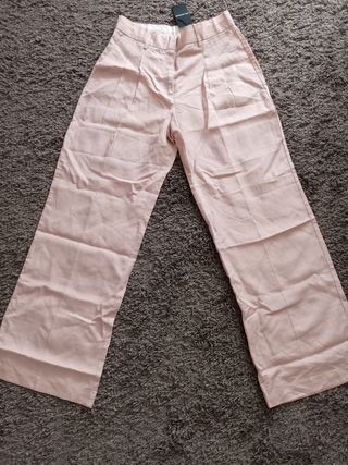 Pantaloni Les Copains rosa donna