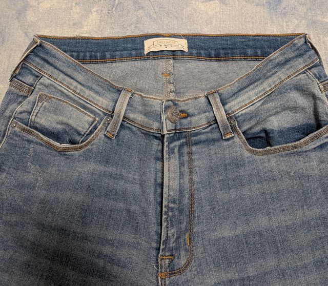 Vaqueros Easy Wear tiro bajo talla 40