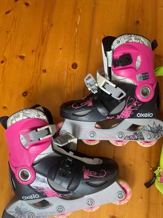 Patines Oxelo niña talla 34-38