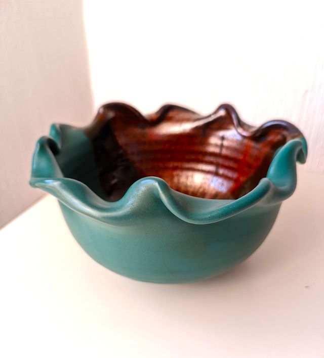 Bol de cerámica centro de mesa