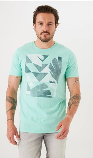 Camiseta García Estampado  Talla XL