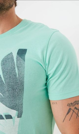 Camiseta García Estampado  Talla XL