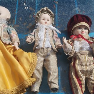 4 Bambole d'epoca