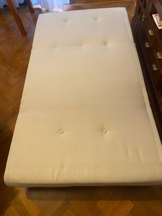 Sillón/Sofá/Cama Plegable Beige