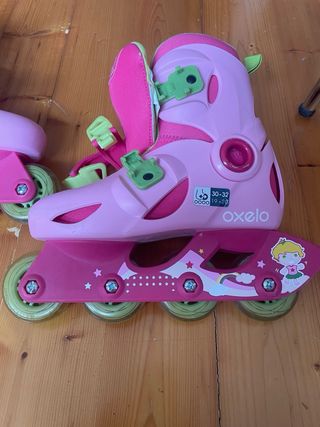 Patines Oxelo rosas niña