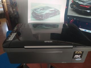 Impresora Epson Negra y Gris