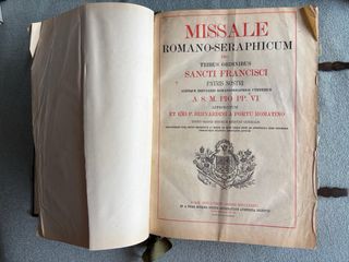 Misal Litúrgico Romano Antiguo grande