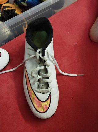 Scarpe Nike Mercurial Bambino Rosa/Bianco