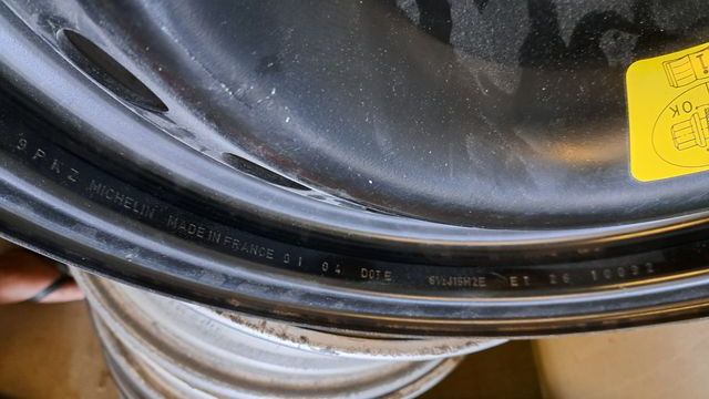 Llanta Nueva Carbono Citroen C5 llanta 16 4x108