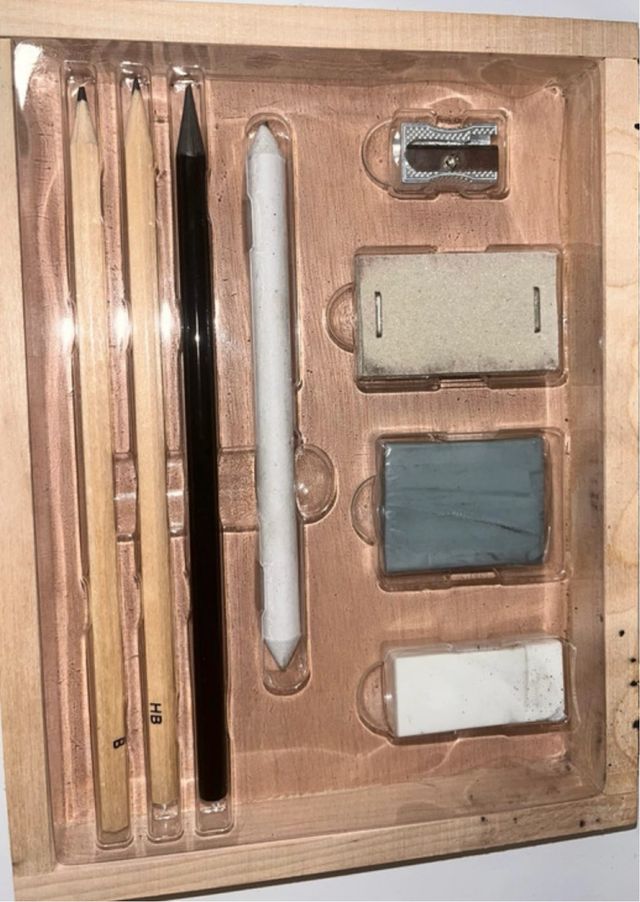 Kit de carboncillo para pintar