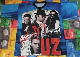 U2 AchtungBaby T Shirt Vintage 1993 zooTVtour Aop