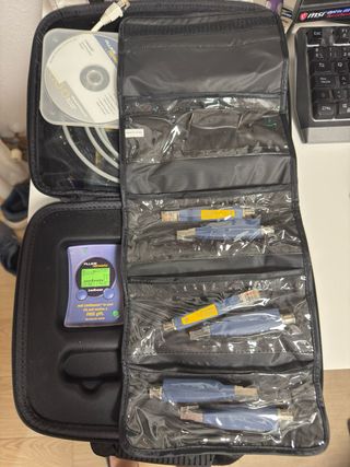 Fluke Networks Cable IQ Tester + InteliTone Pro.