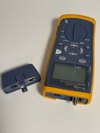 Fluke Networks Cable IQ Tester + InteliTone Pro.