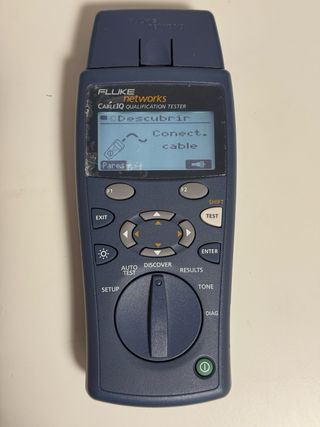 Fluke Networks Cable IQ Tester + InteliTone Pro.