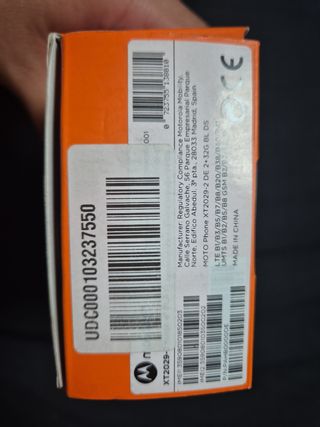 Motorola Moto E6 Play Arancione