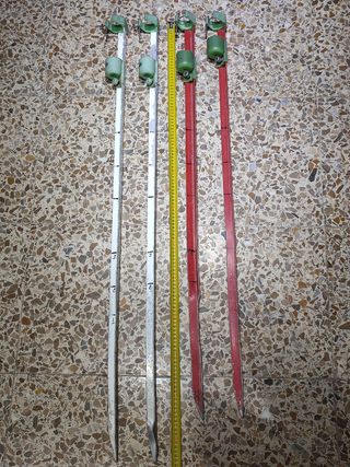 Soportes de cañas de aluminio para pesca