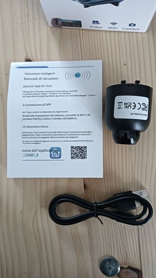 Telecamera Sicurezza Mini Spia Smart Nuova