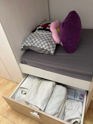 Cama tren infantil