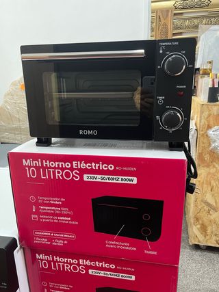 Mini Horno Eléctrico Romo 10 Litros 800W