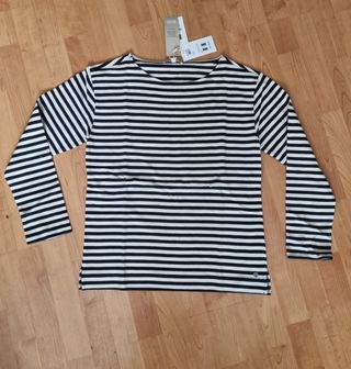 Camiseta García Rayas Manga Larga Talla XL