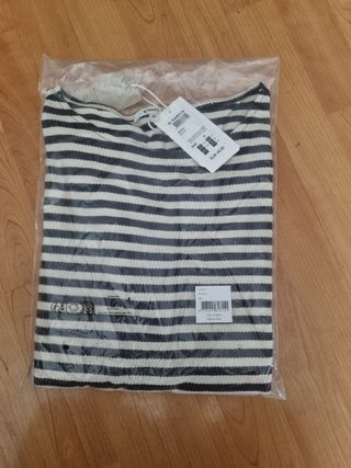 Camiseta García Rayas Manga Larga Talla XL