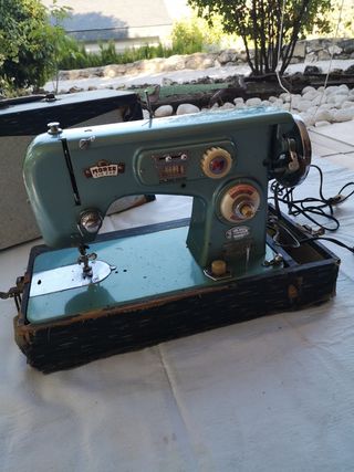 Máquina de coser Morse portátil