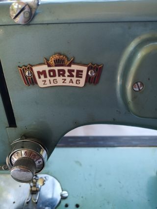 Máquina de coser Morse portátil
