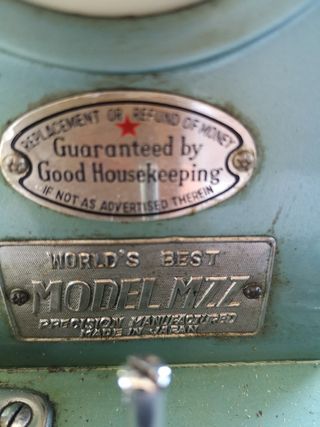 Máquina de coser Morse portátil