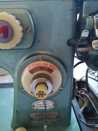 Máquina de coser Morse portátil