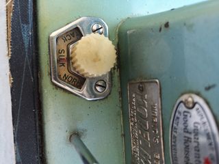 Máquina de coser Morse portátil