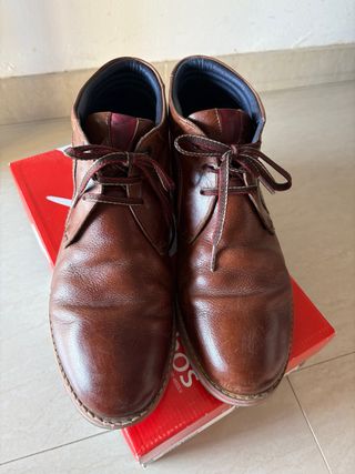 Botas de piel Fluchos marrones