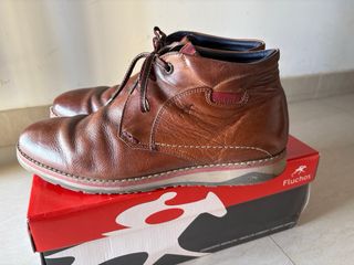 Botas de piel Fluchos marrones