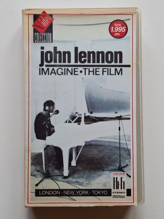 VHS John Lennon Imagine The Film