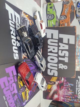 Lote 6 coches Fast & Furious 1:32